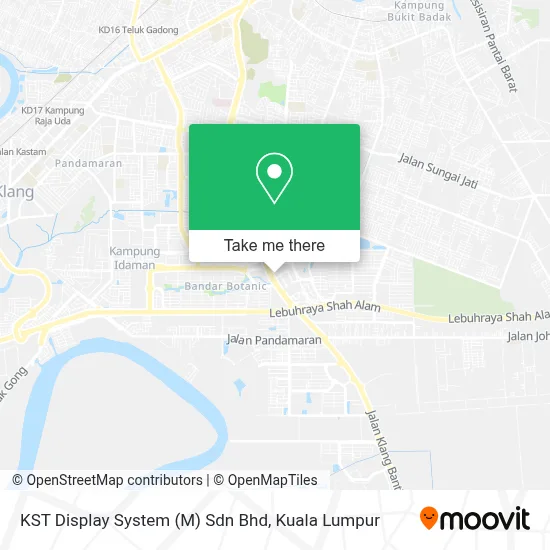 KST Display System (M) Sdn Bhd map