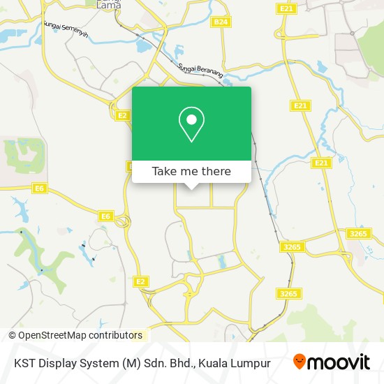 KST Display System (M) Sdn. Bhd. map