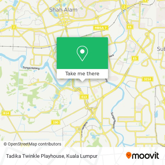 Tadika Twinkle Playhouse map