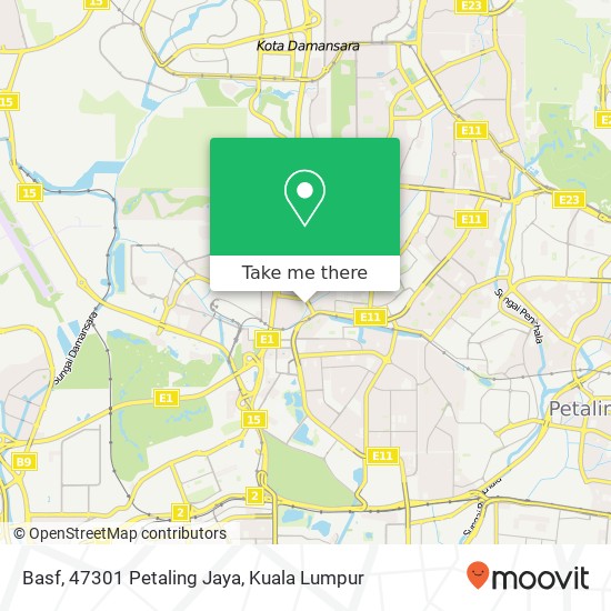 Basf, 47301 Petaling Jaya map