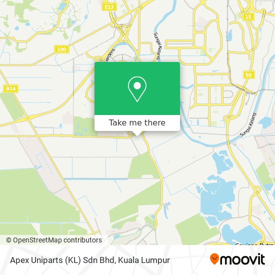 Apex Uniparts (KL) Sdn Bhd map