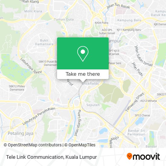 Tele Link Communication map