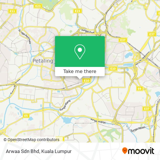 Arwaa Sdn Bhd map