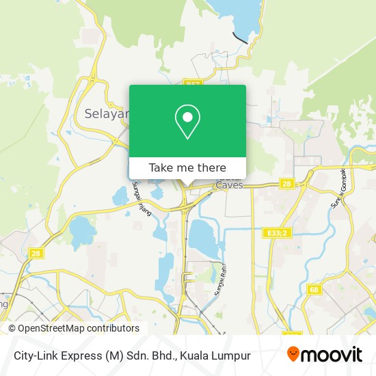 City-Link Express (M) Sdn. Bhd. map