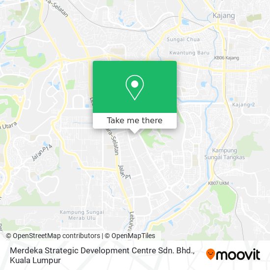 Merdeka Strategic Development Centre Sdn. Bhd. map