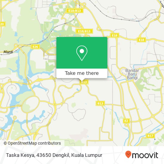 Taska Kesya, 43650 Dengkil map