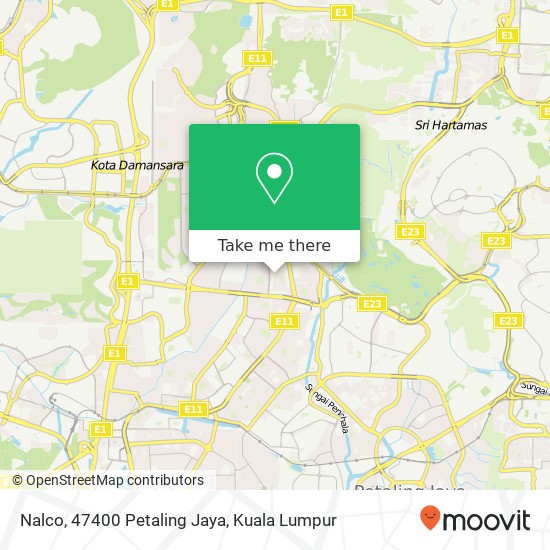 Nalco, 47400 Petaling Jaya map