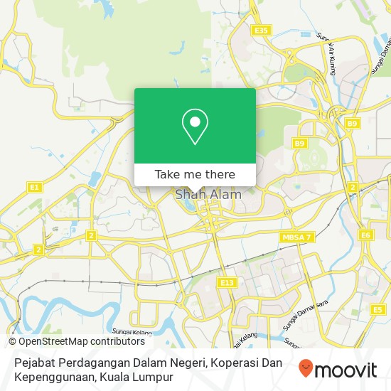 Pejabat Perdagangan Dalam Negeri, Koperasi Dan Kepenggunaan map