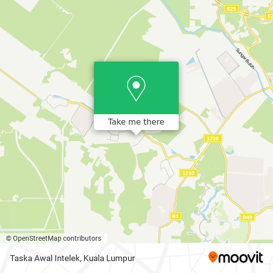 Taska Awal Intelek map