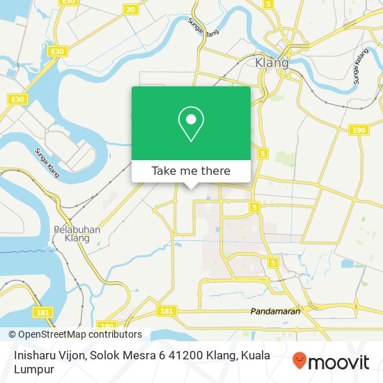 Inisharu Vijon, Solok Mesra 6 41200 Klang map