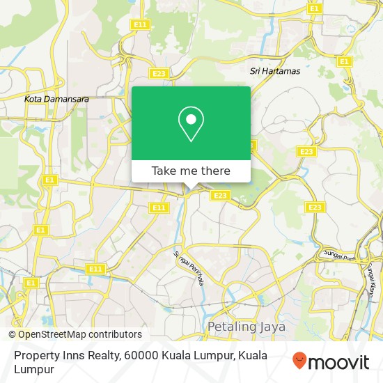 Property Inns Realty, 60000 Kuala Lumpur map
