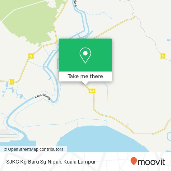 SJKC Kg Baru Sg Nipah, Jalan Supaiyah Thevar 71960 Jimah map