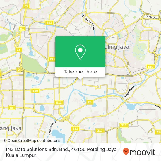 IN3 Data Solutions Sdn. Bhd., 46150 Petaling Jaya map