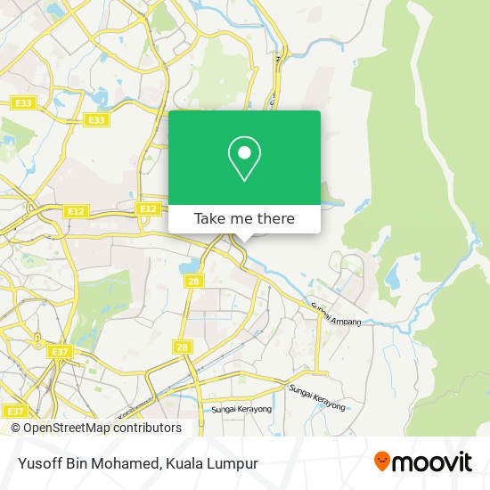 Yusoff Bin Mohamed map
