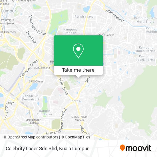 Celebrity Laser Sdn Bhd map