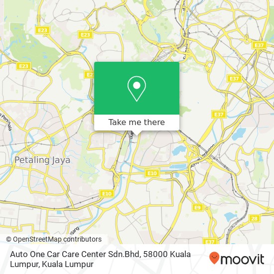 Auto One Car Care Center Sdn.Bhd, 58000 Kuala Lumpur map