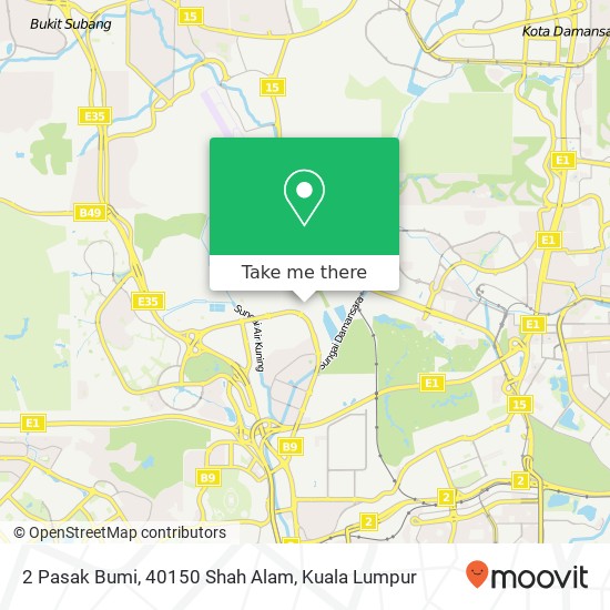 2 Pasak Bumi, 40150 Shah Alam map