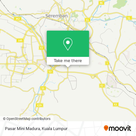 Pasar Mini Madura map