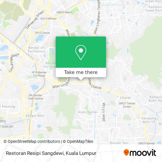 Restoran Resipi Sangdewi map