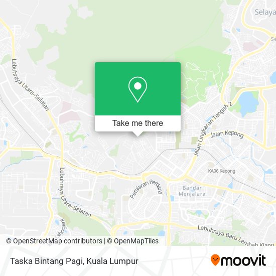 Peta Taska Bintang Pagi