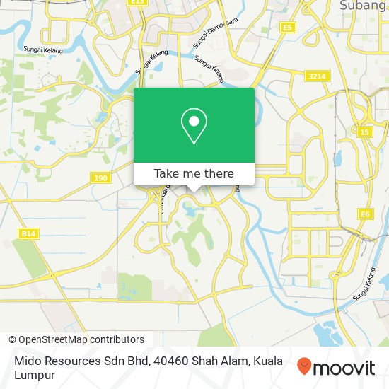 Mido Resources Sdn Bhd, 40460 Shah Alam map