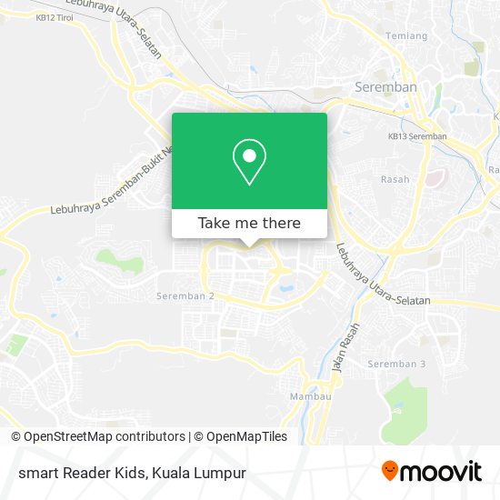 smart Reader Kids map