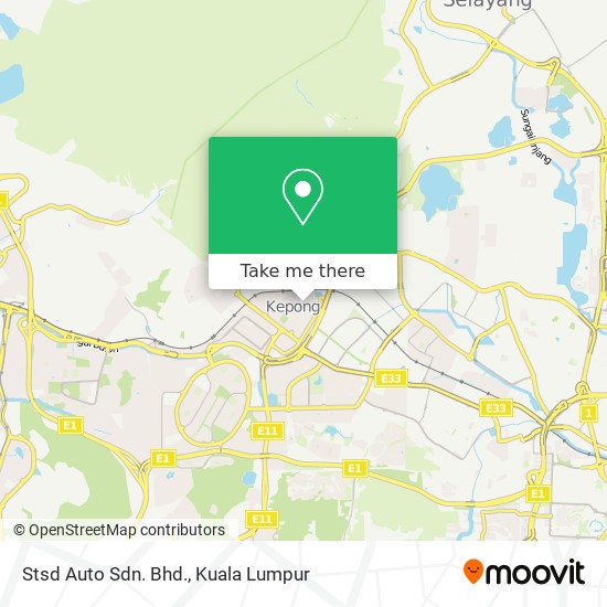 Stsd Auto Sdn. Bhd. map