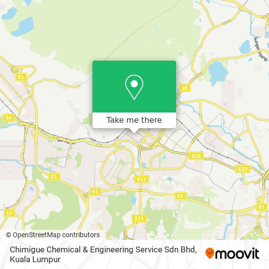 Chimigue Chemical & Engineering Service Sdn Bhd map