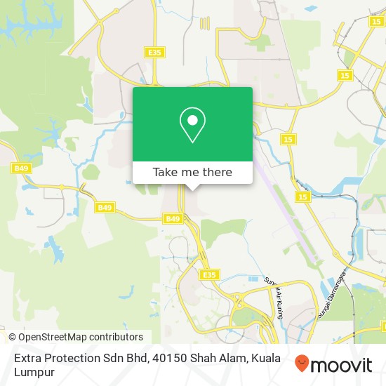 Extra Protection Sdn Bhd, 40150 Shah Alam map