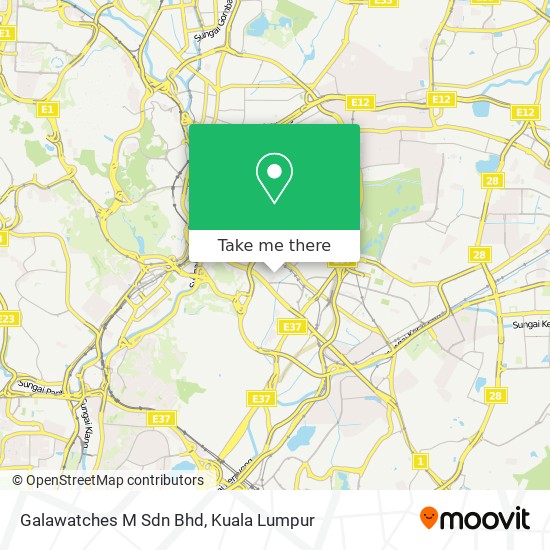 Galawatches M Sdn Bhd map