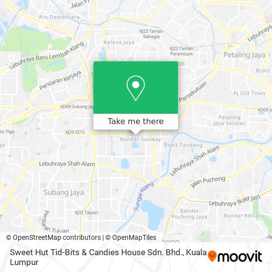 Sweet Hut Tid-Bits & Candies House Sdn. Bhd. map