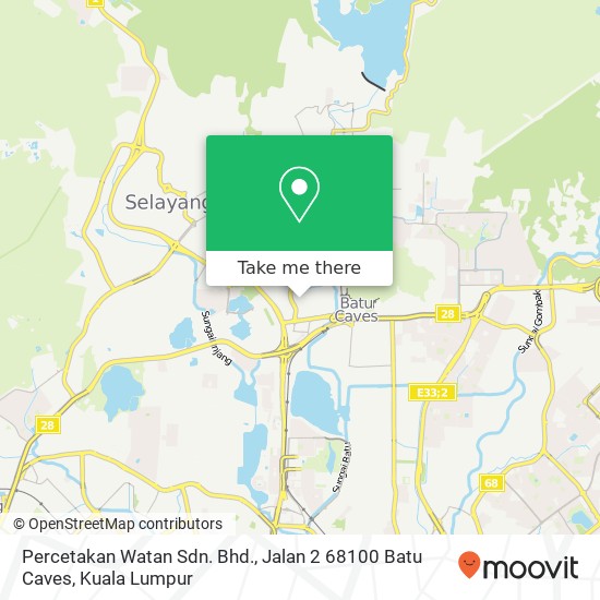 Peta Percetakan Watan Sdn. Bhd., Jalan 2 68100 Batu Caves