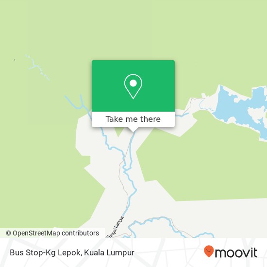 Bus Stop-Kg Lepok map