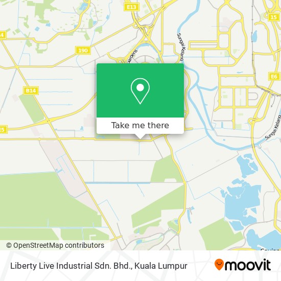Liberty Live Industrial Sdn. Bhd. map