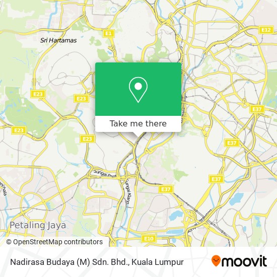 Nadirasa Budaya (M) Sdn. Bhd. map