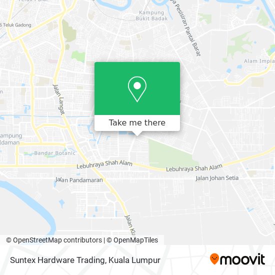 Suntex Hardware Trading map