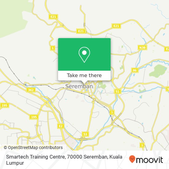 Smartech Training Centre, 70000 Seremban map