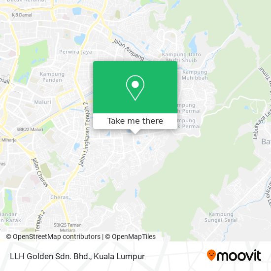 LLH Golden Sdn. Bhd. map