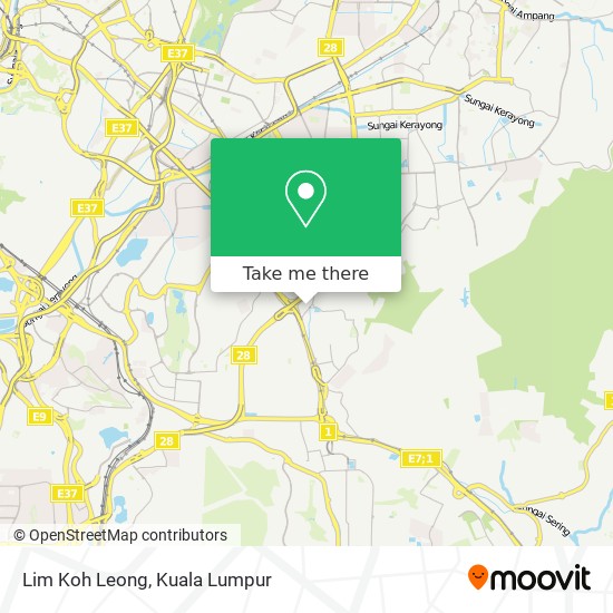 Peta Lim Koh Leong