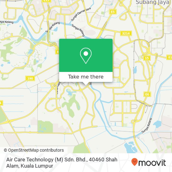 Air Care Technology (M) Sdn. Bhd., 40460 Shah Alam map