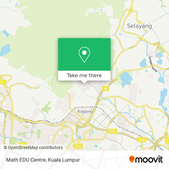 Math EDU Centre map