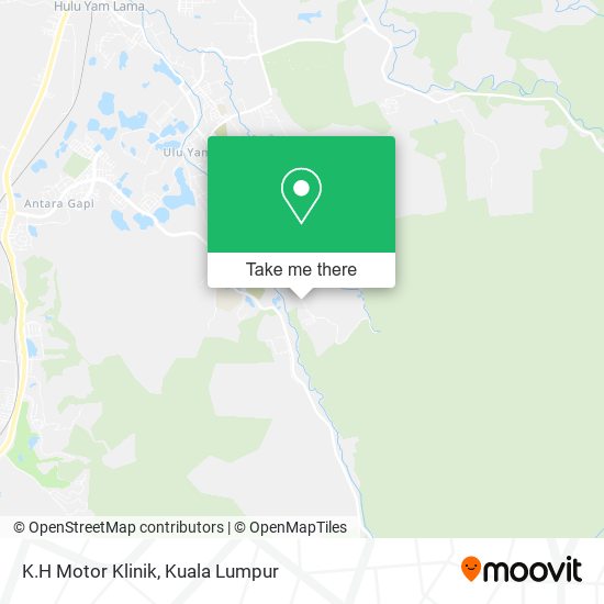 K.H Motor Klinik, 44300 Ulu Yam map