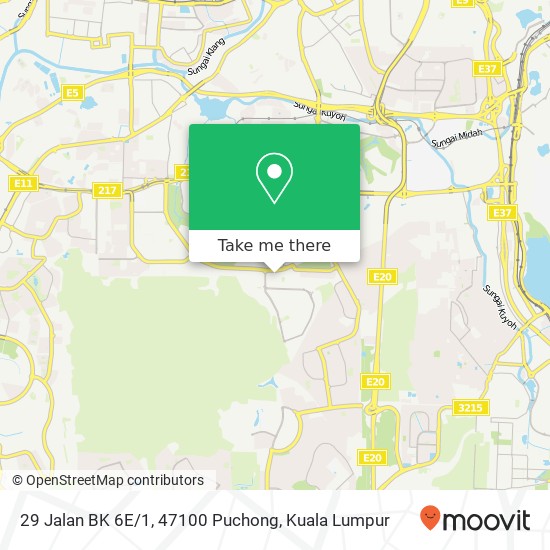 29 Jalan BK 6E / 1, 47100 Puchong map