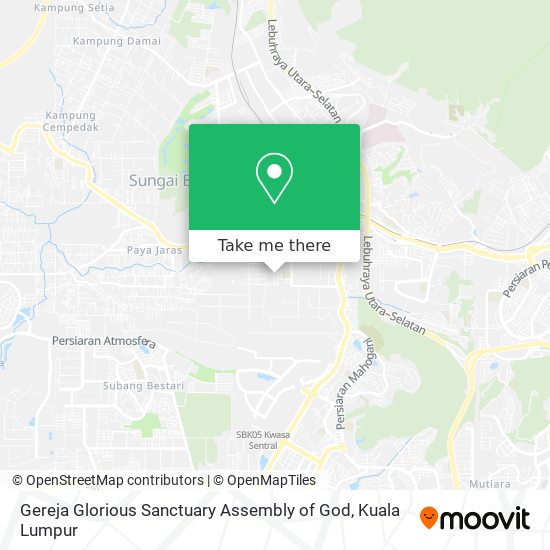 Gereja Glorious Sanctuary Assembly of God map