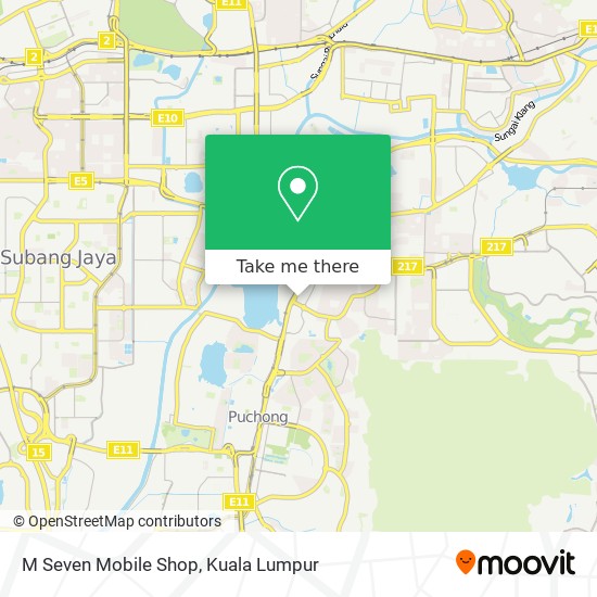 M Seven Mobile Shop map