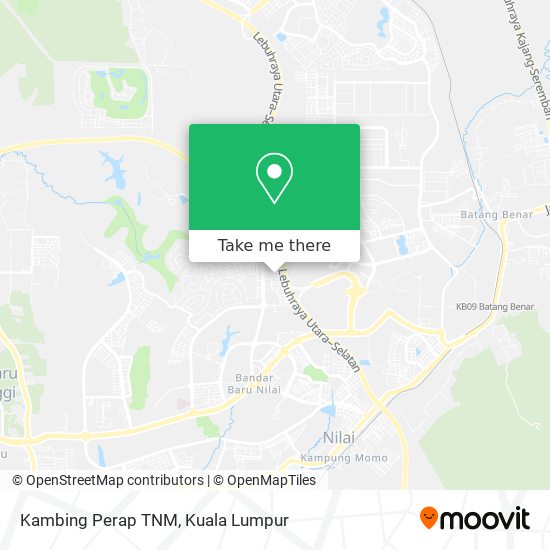 Peta Kambing Perap TNM