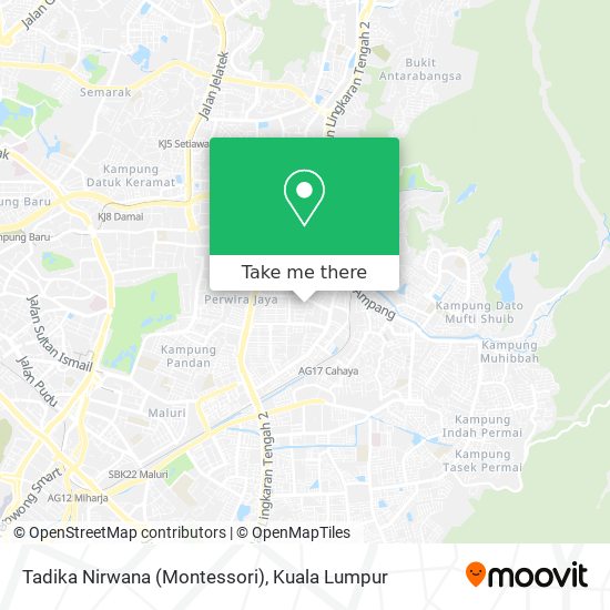 Tadika Nirwana (Montessori) map