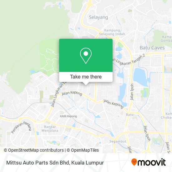 Peta Mittsu Auto Parts Sdn Bhd