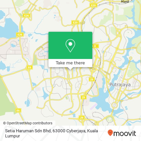 Setia Haruman Sdn Bhd, 63000 Cyberjaya map