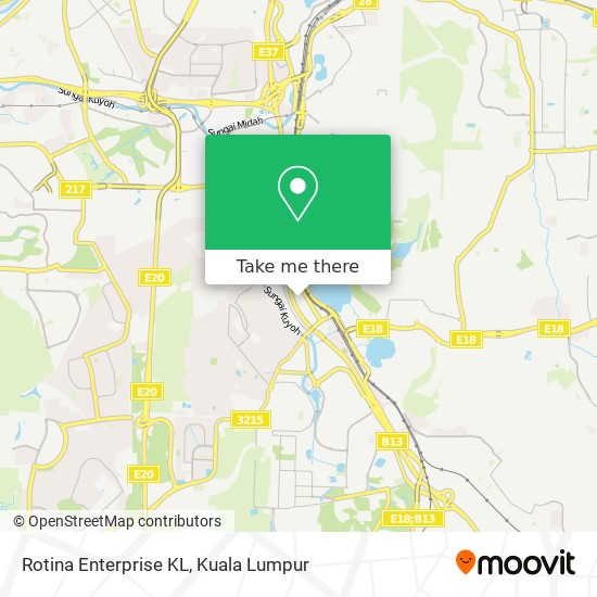 Rotina Enterprise KL map